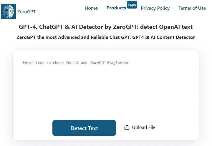 Zerogpt Chat Gpt, Open Ai And Ai Text Detector Free Tool